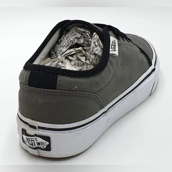 Vans Old Skool Low Canvas Trainers TB4R Grey/Black/White/US7 EUC - Picture 15 of 15